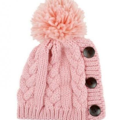 Winter Fashion Cotton Cute Girl Hat