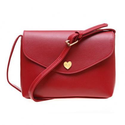 Envelope handbag heart button handb..