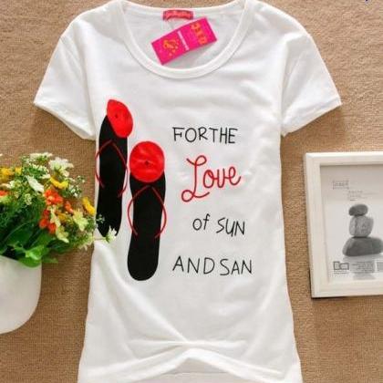 For The Love Of Sun Shirt Tee Girl Top