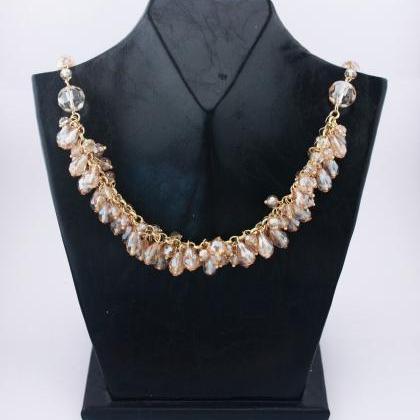 Imitation Crystals Fashion Elegant Woman Necklace