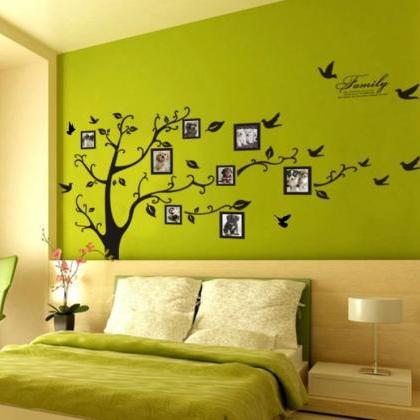 Family Tree Large Photo Picture Frame Removable..