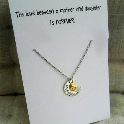Love Between Mother And Daughter Vintage Jewelry..
