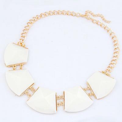 Statement jewelry luxury gift white woman necklace