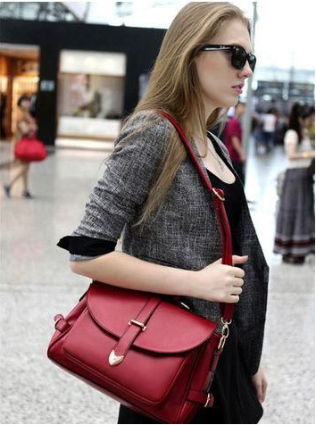 Fashion Messenger Leather Woman Handbag On Luulla
