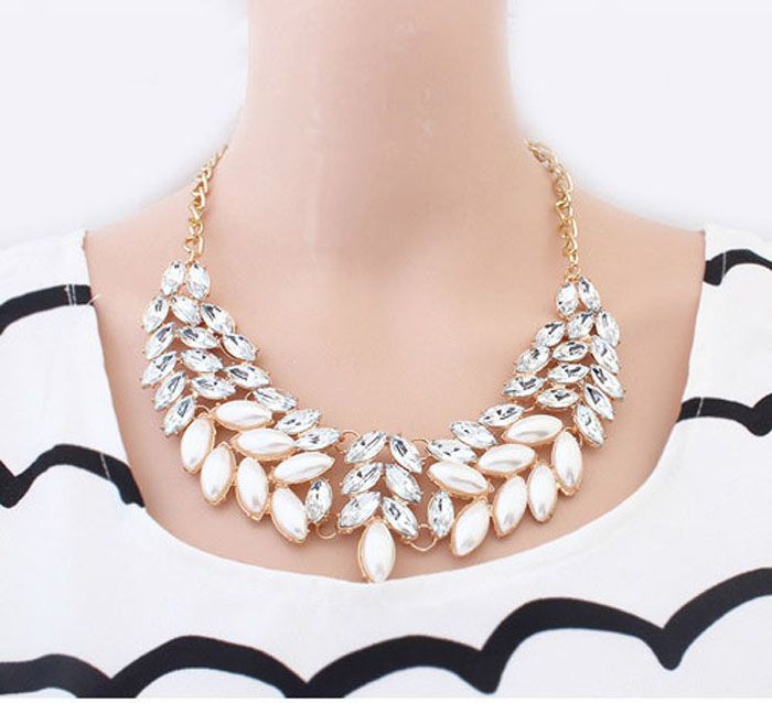 Luxury Jewelry Evening Dress Woman Necklace