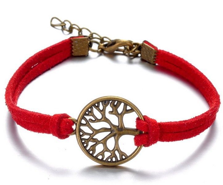 Tree Of Life Red Rope Casual Luck Girl Bracelet