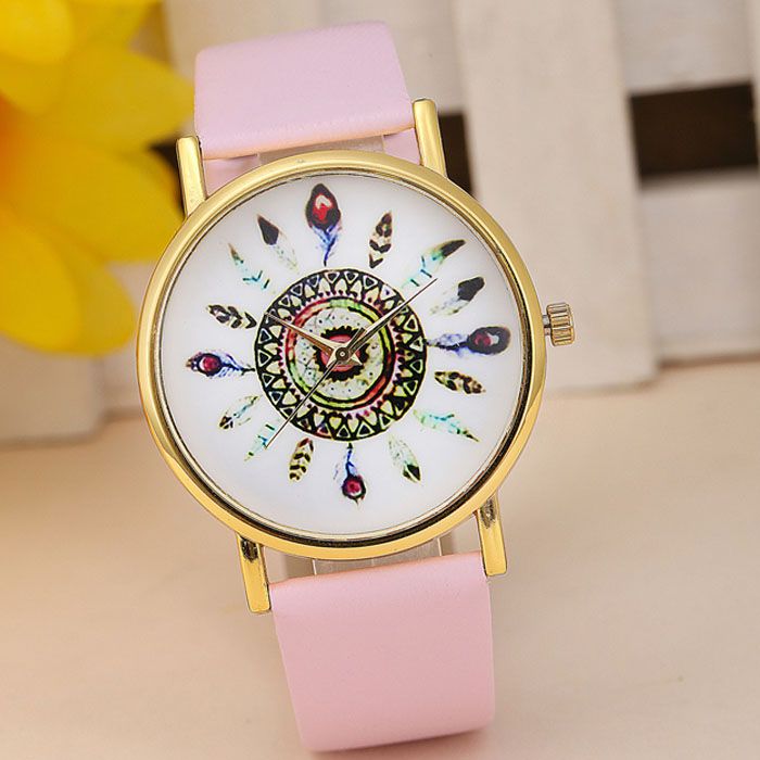 Indian Vintage Pink Style Girl Watch on Luulla