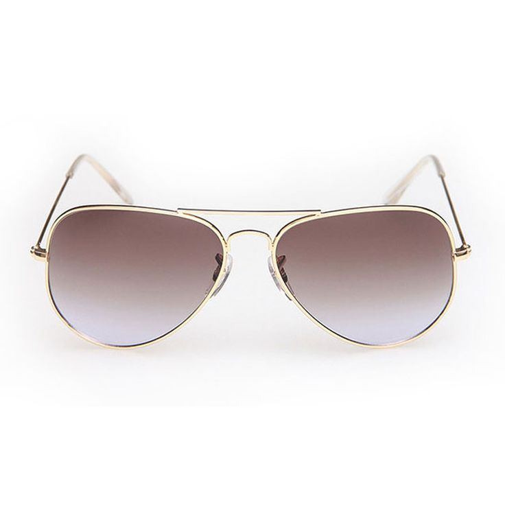 Pilot Aviator Fashion Unisex Gray Lenses Sunglasses