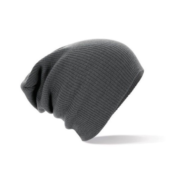 Winter Unisex Grey Color Warm Knitted Hat