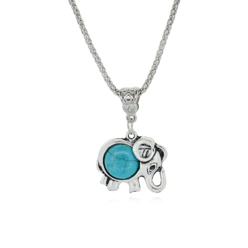 Friend Birthday Gift Elephant Good Luck Pendant Necklace Woman Necklace