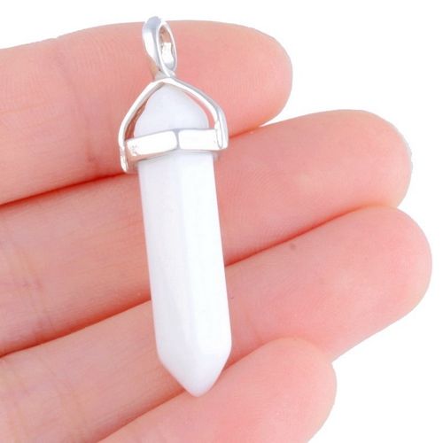 Pendant Stone Fashion White Crystal Woman Necklace on Luulla