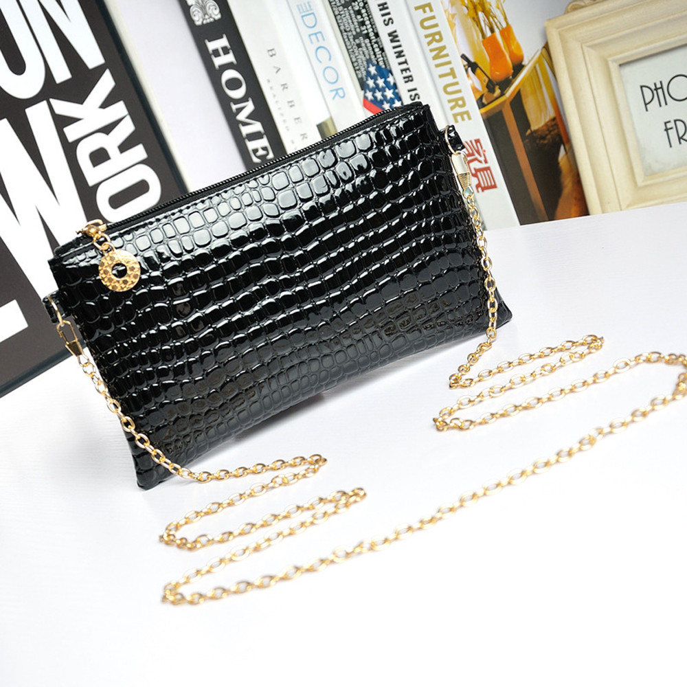 chain strap evening bag